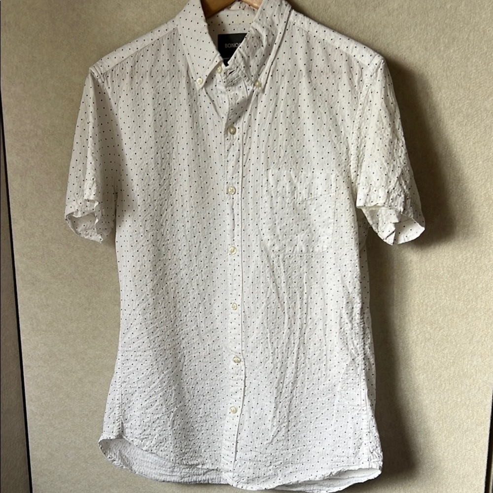 Bonobos White Casual Button Down Shirt